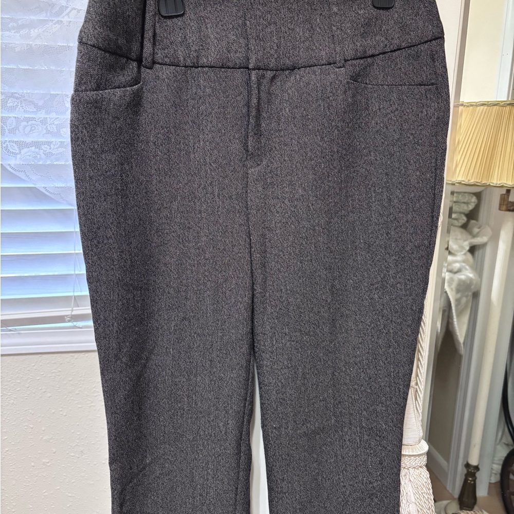 Gray Wool Blend Trousers